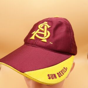 Arizona State Sun Devils Hat Cap Strap Back NCAA College Baseball Mens